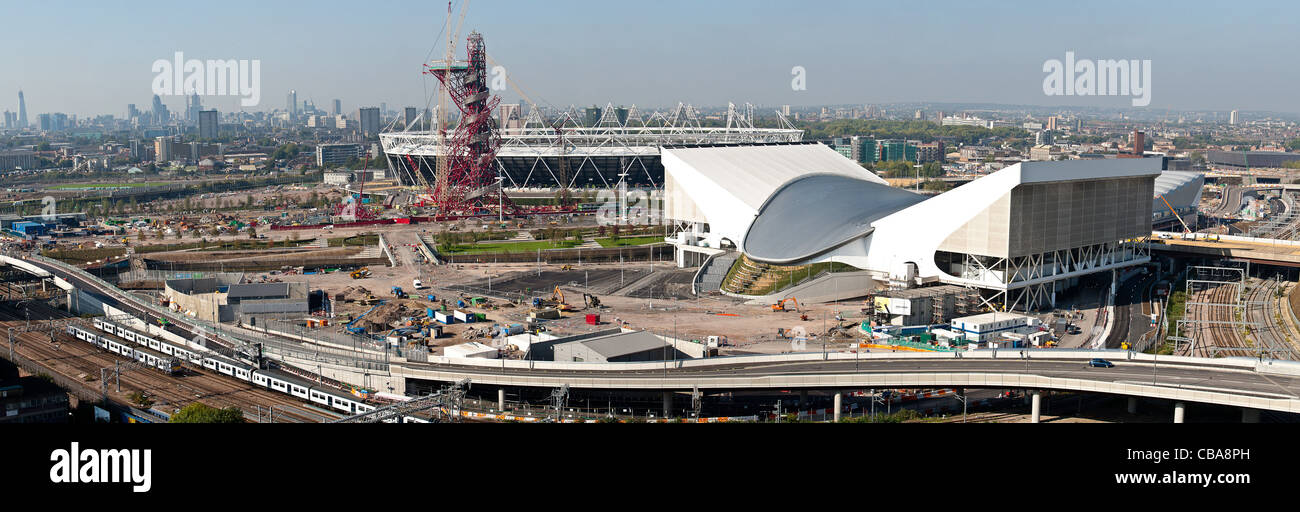 2014, Stratford, England.  Aquatics Centre an der 2012 Olympische Spiele, London. Stockfoto