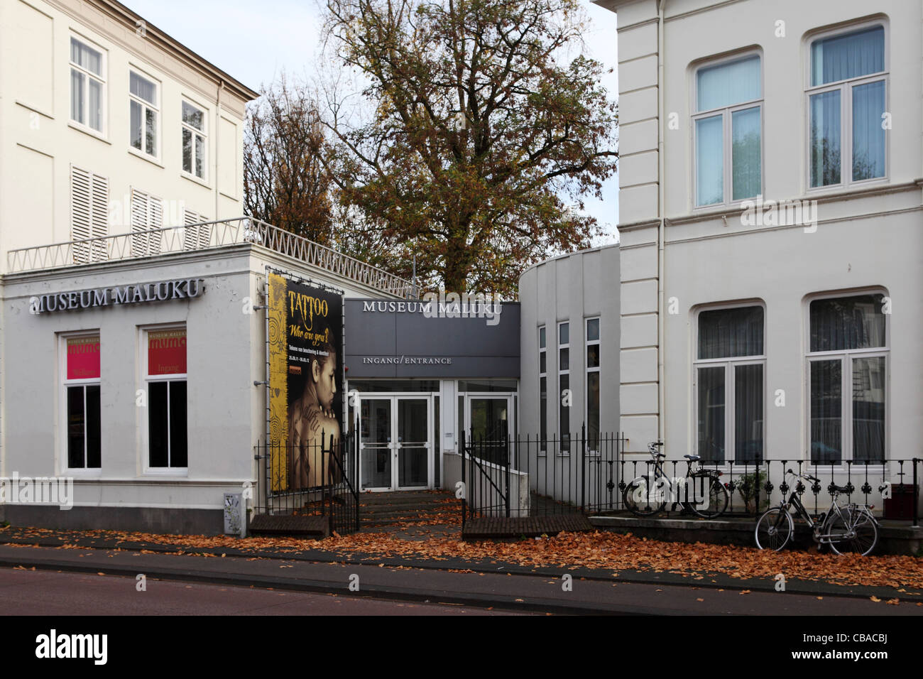 Das Museum Maluku in Utrecht, Niederlande. Stockfoto