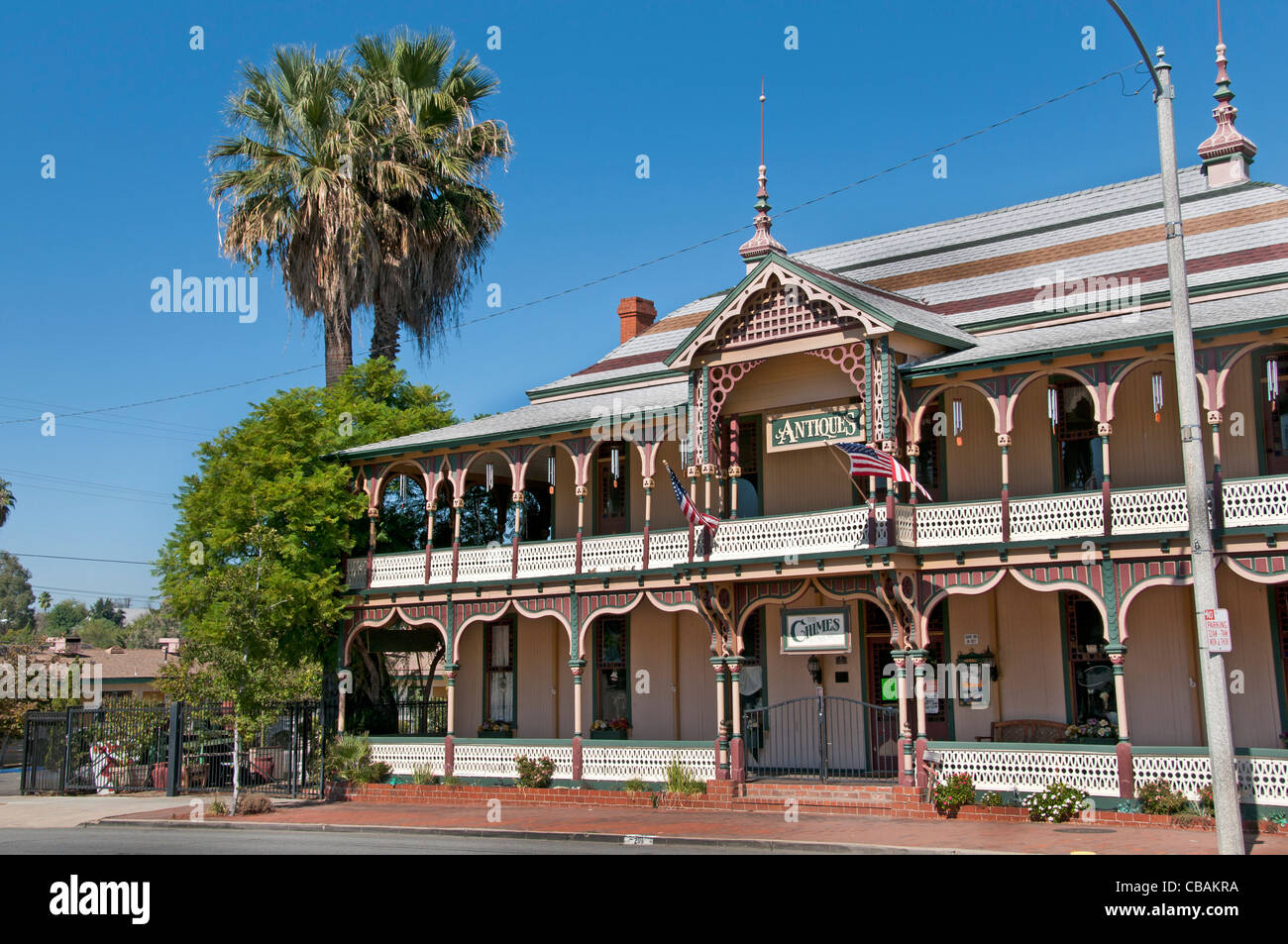 Antik Antiquitäten Lake Elsinore California Vereinigte Staaten von Amerika Amerikaner Stockfoto