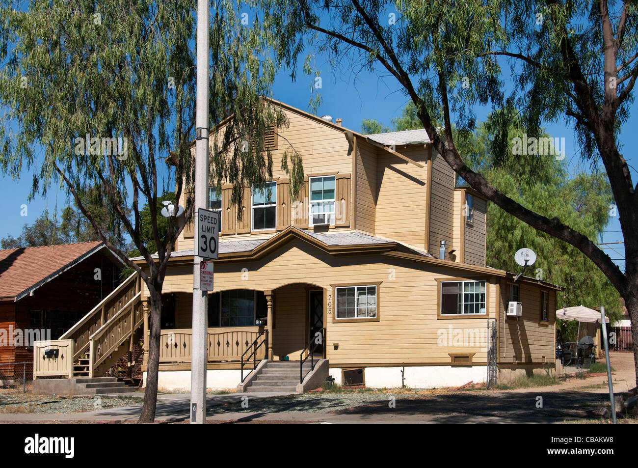 Lake Elsinore California Vereinigte Staaten von Amerika Amerikaner Stockfoto