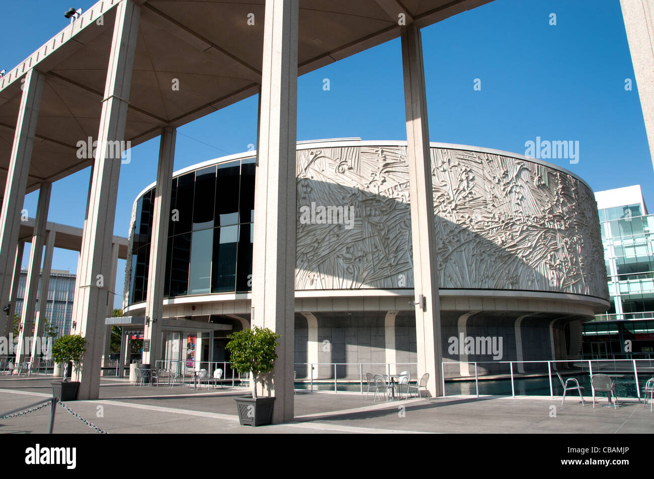 Mark Taper Forum Music Center Los Angeles Downtown Vereinigte Staaten Stockfoto