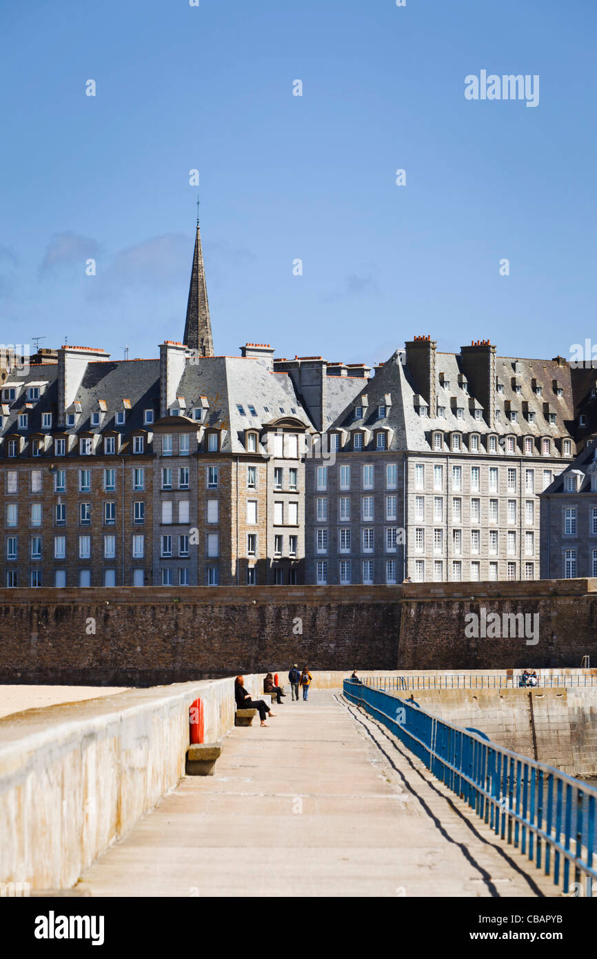 St Malo, Bretagne, Frankreich Stockfoto