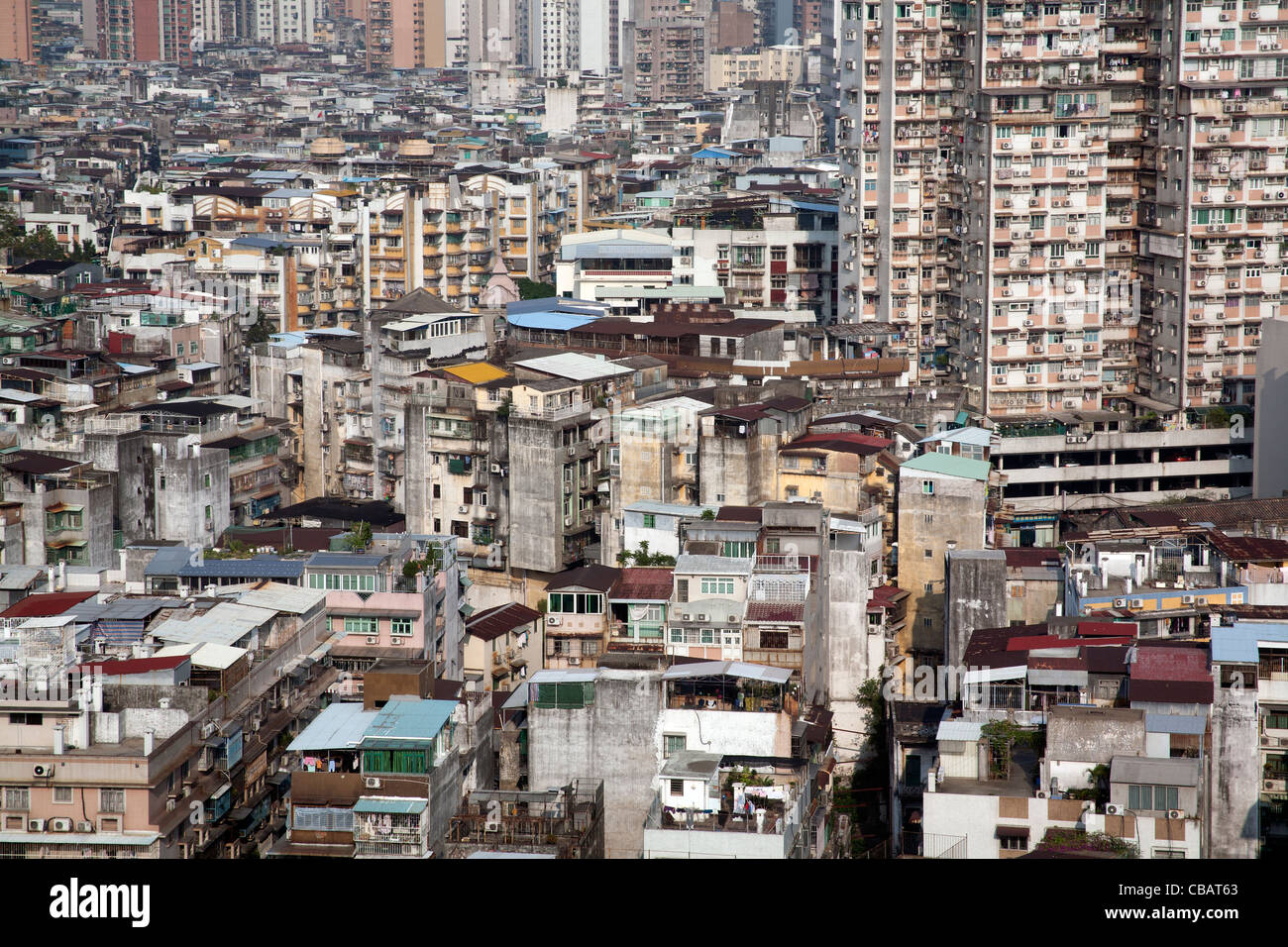 Blick über Macau SAR China Stockfoto