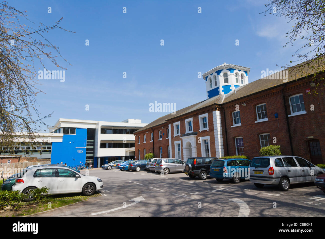 City College, Frauengasse, Southampton, Hampshire, England, Vereinigtes Königreich Stockfoto