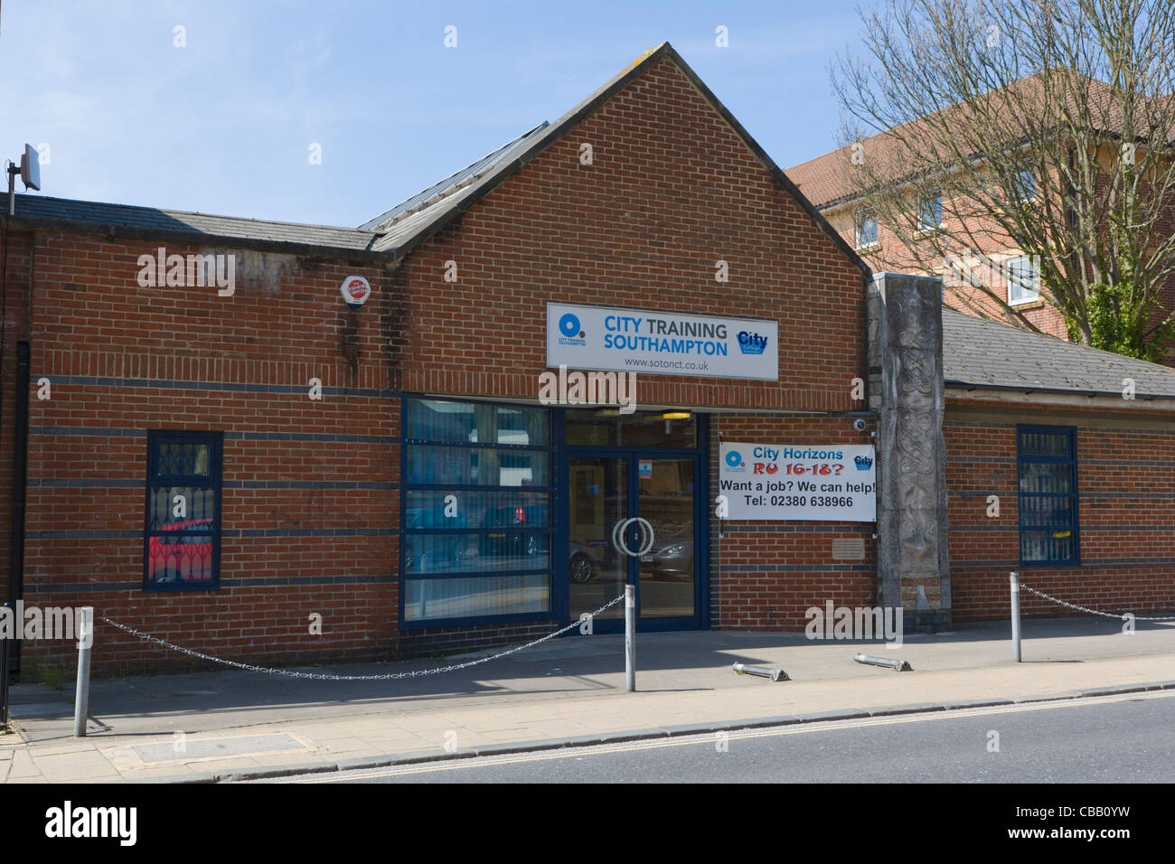 Stadt, Ausbildung, Southampton, City College, Frauengasse, Southampton, Hampshire, England, UK Stockfoto