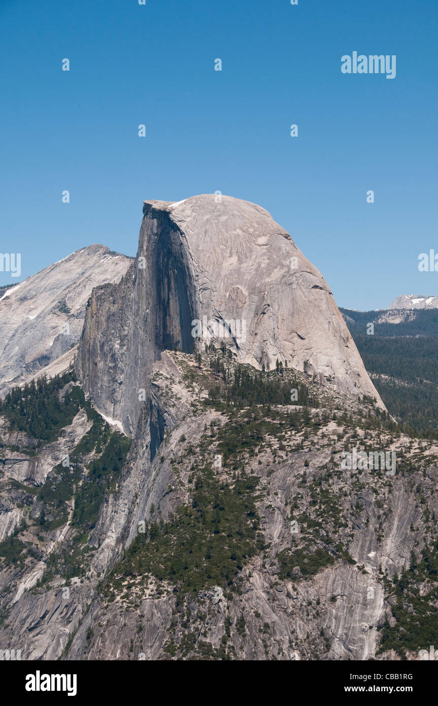 Half Dome, vom Glacier Point, Yosemite-Nationalpark, Kalifornien, USA. Foto Copyright Lee Foster. Foto # california122361 Stockfoto