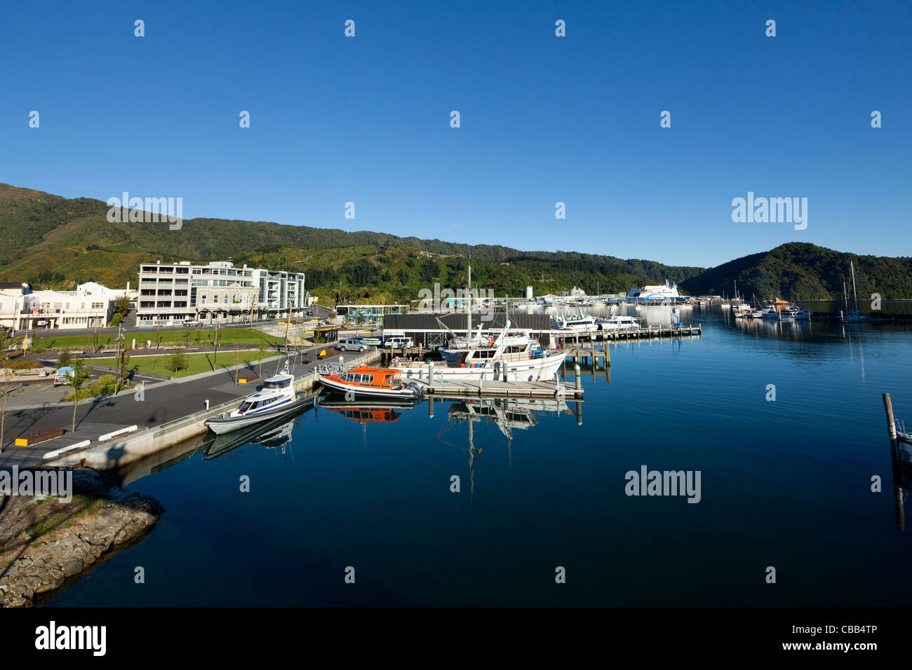 Picton, Marlborough, Südinsel, Neuseeland Stockfoto