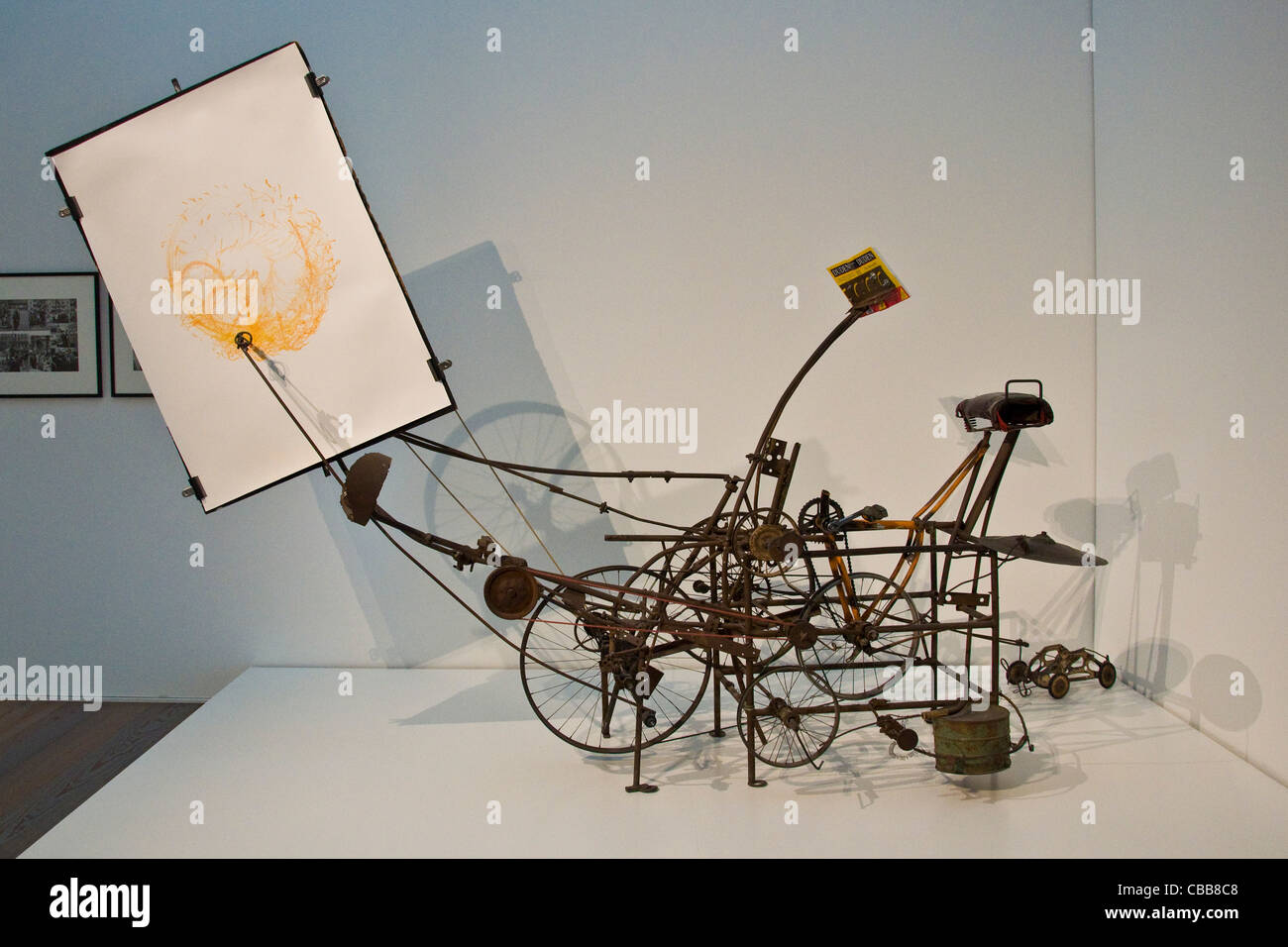 Jean Tinguely, Skulptur, Museum, Basel, Schweiz Stockfoto