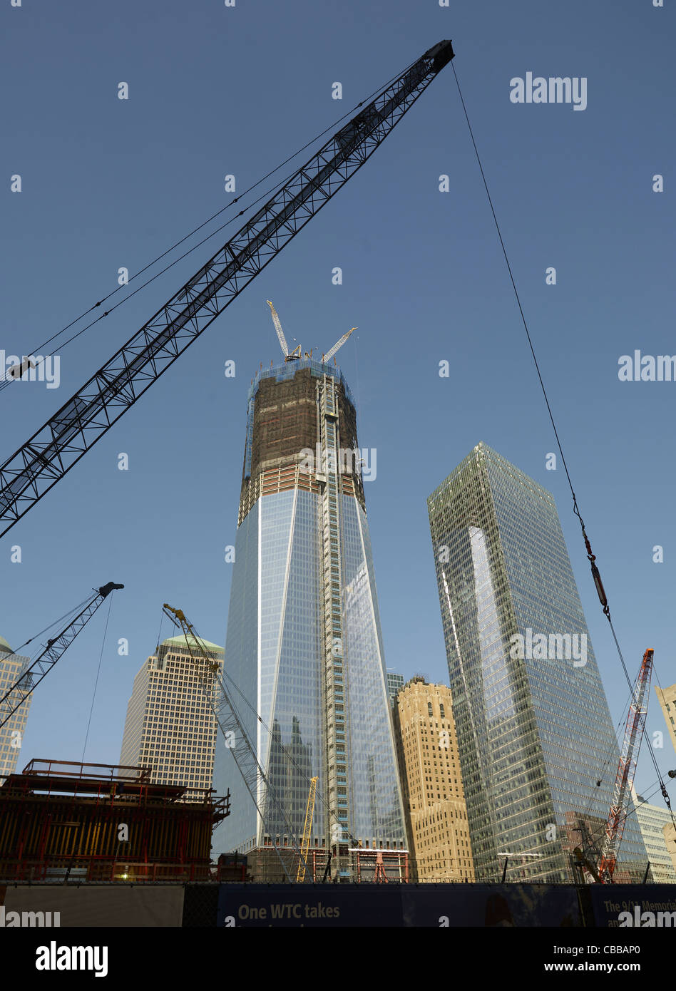 Freedom Tower, Tower 1, World Trade Center Stockfoto