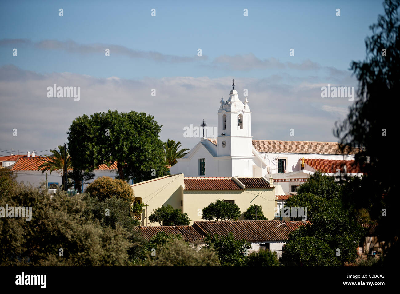 Einem portugiesischen Dorf an der Algarve Stockfoto