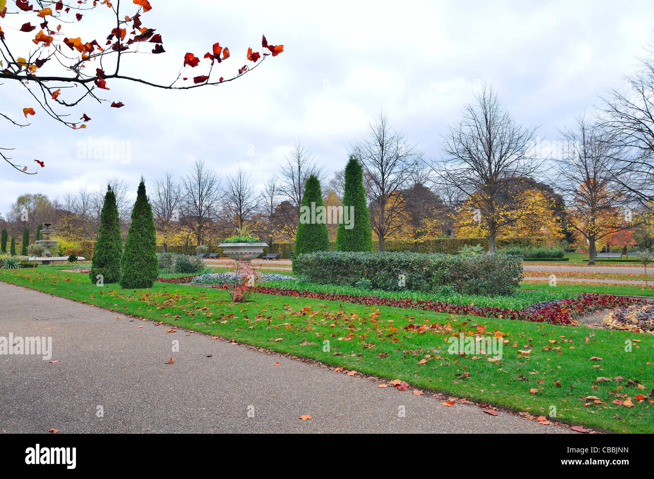 London: Regents Parklandschaft Stockfoto
