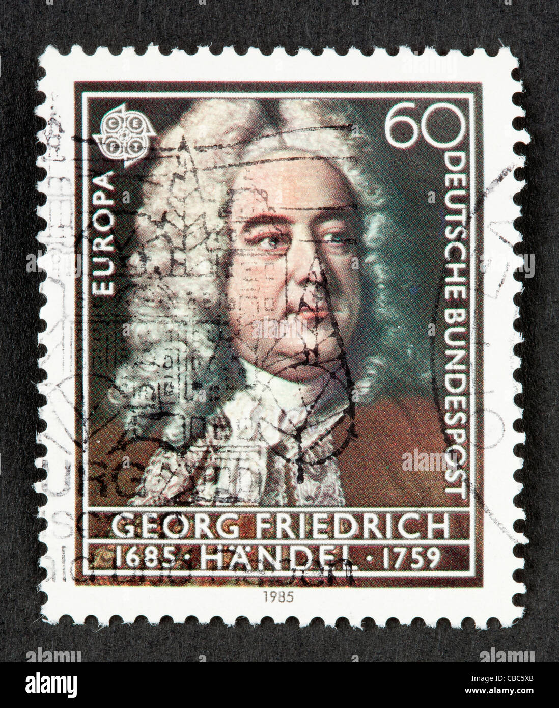 Deutsche Briefmarke Stockfoto