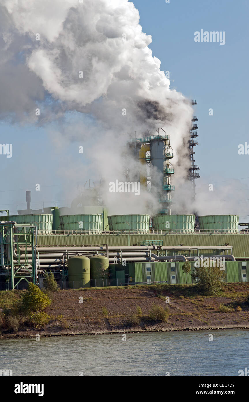 ThyssenKrupp-Hochofen, Duisburg, Deutschland. Stockfoto