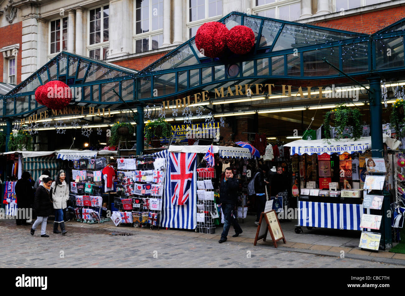 Jubilee Market Hall Covent Garden London England Vereinigtes