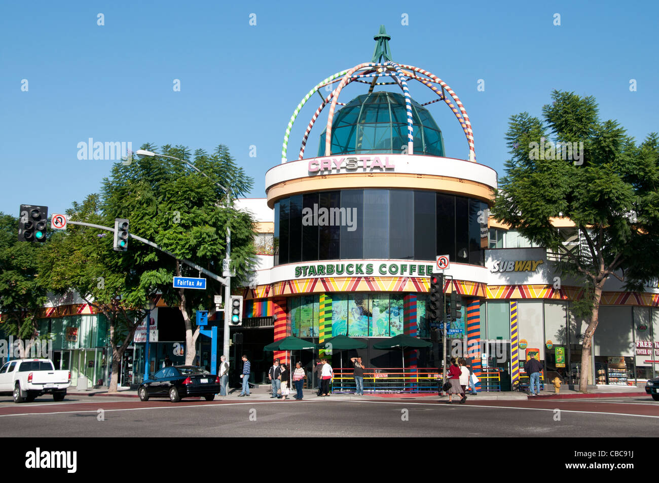 Starsbucks Kaffee West Hollywood Kalifornien USA Los Angeles Stockfoto