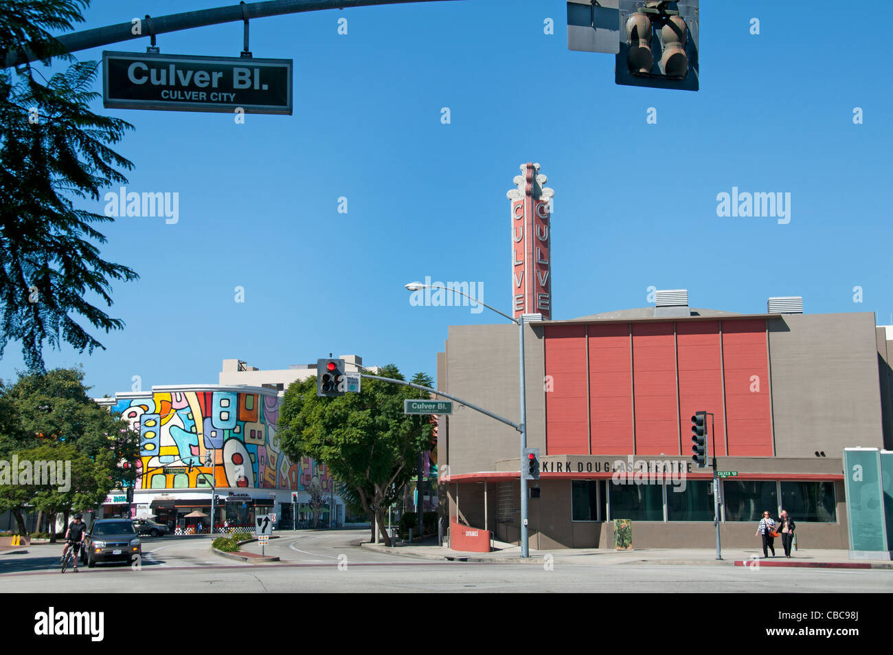 Culver City Kirk Douglas Theater aus 1947 Filmen Kalifornien Vereinigte Staaten Los Angeles Stockfoto