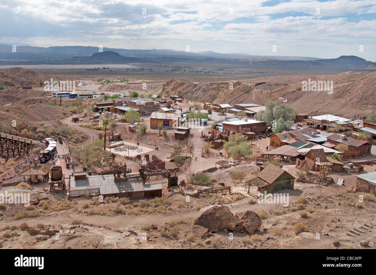 Kalifornien Barstow Calico Ghost Town alte Silberbergbau Goldrausch