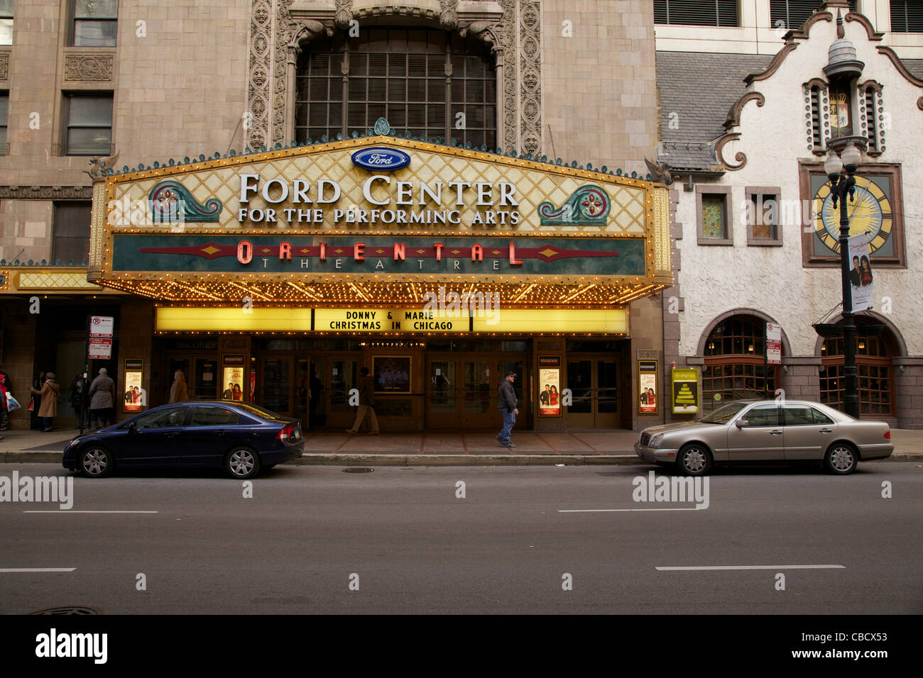 Ford Center for Performing Arts/Oriental Theater. Chicago, Illinois Stockfoto