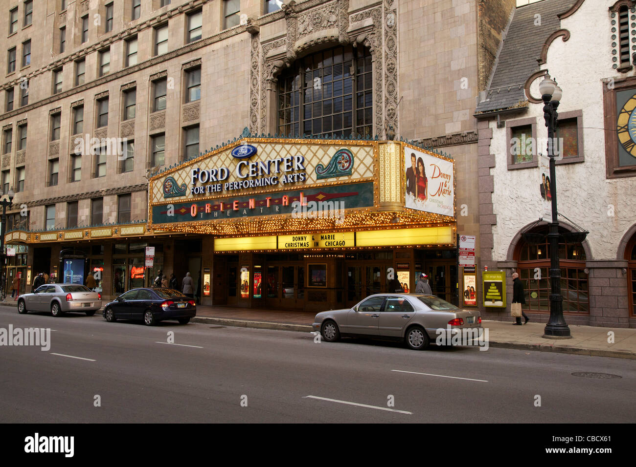 Ford Center for Performing Arts/Oriental Theater. Chicago, Illinois Stockfoto