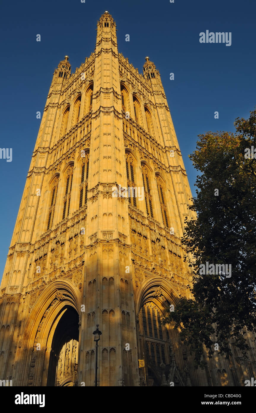 London: Der Victoria Tower Stockfoto