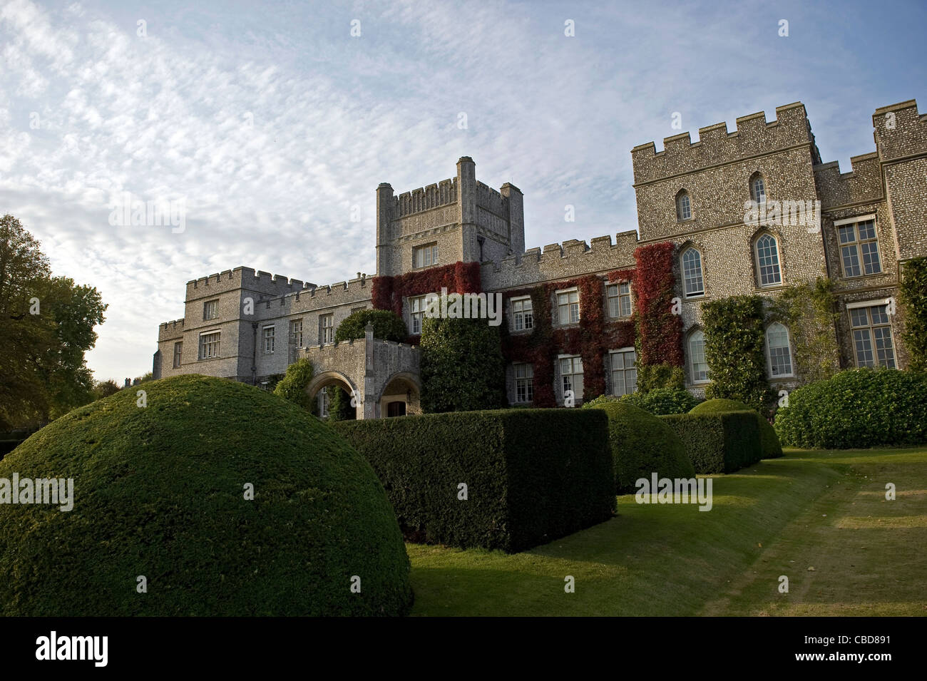 West Dean College in der Nähe von Chichester, West Sussex, UK Stockfoto