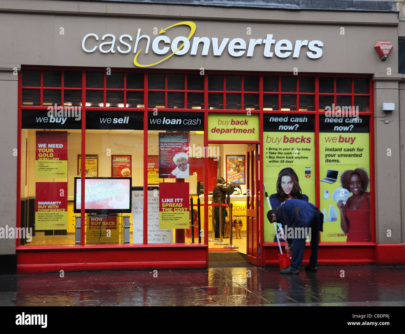 Cashconverters shop Newcastle North East England UK Stockfoto