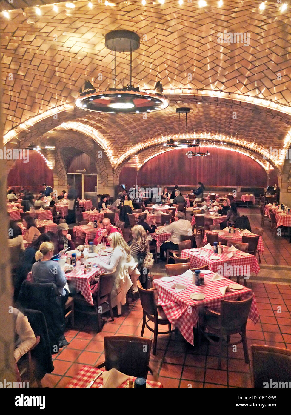 Oyster Bar Restaurant im Grand Central Station Stockfoto