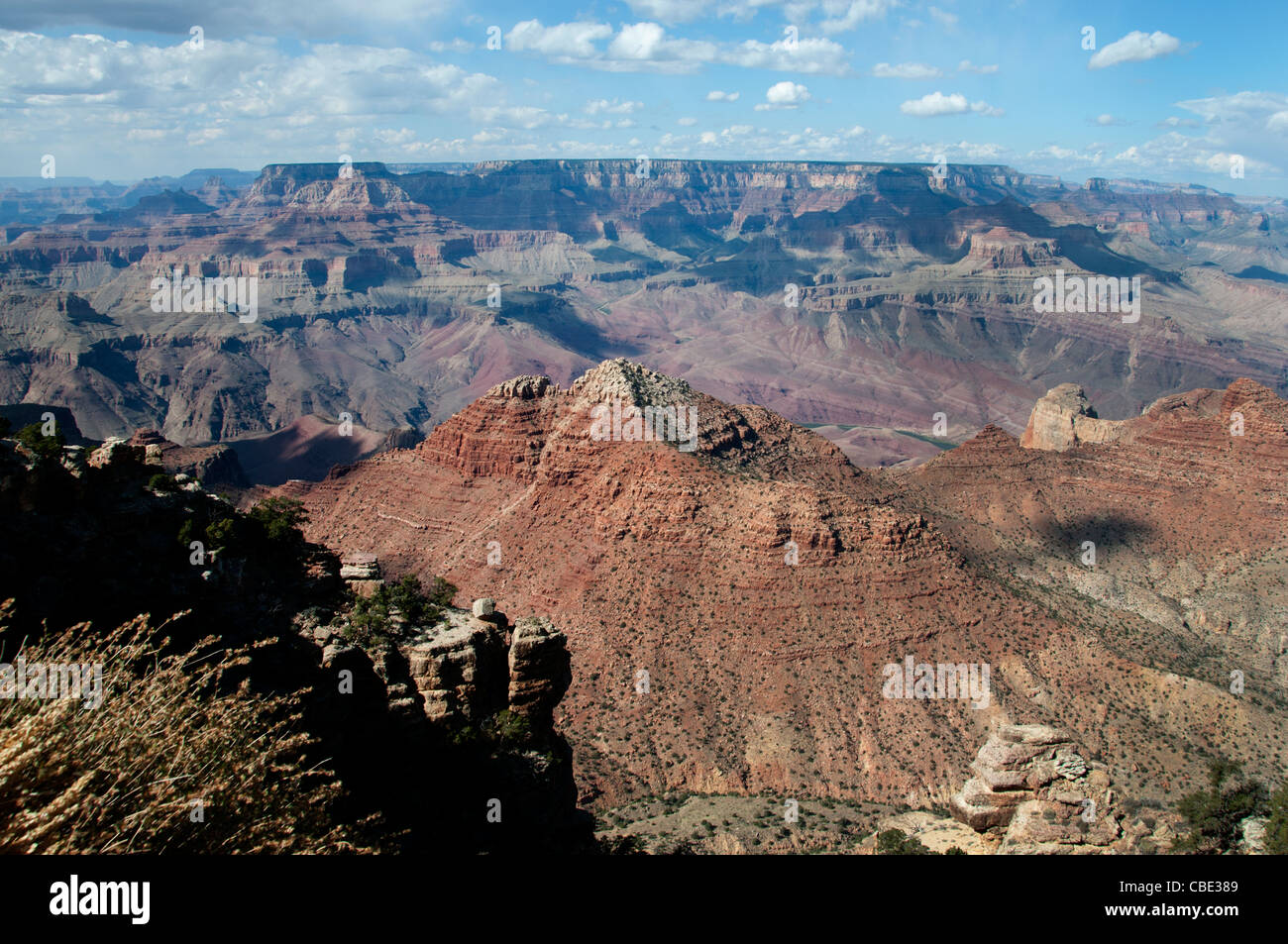 Grand-Canyon-Nationalpark Arizona Vereinigte Staaten von Amerika Stockfoto