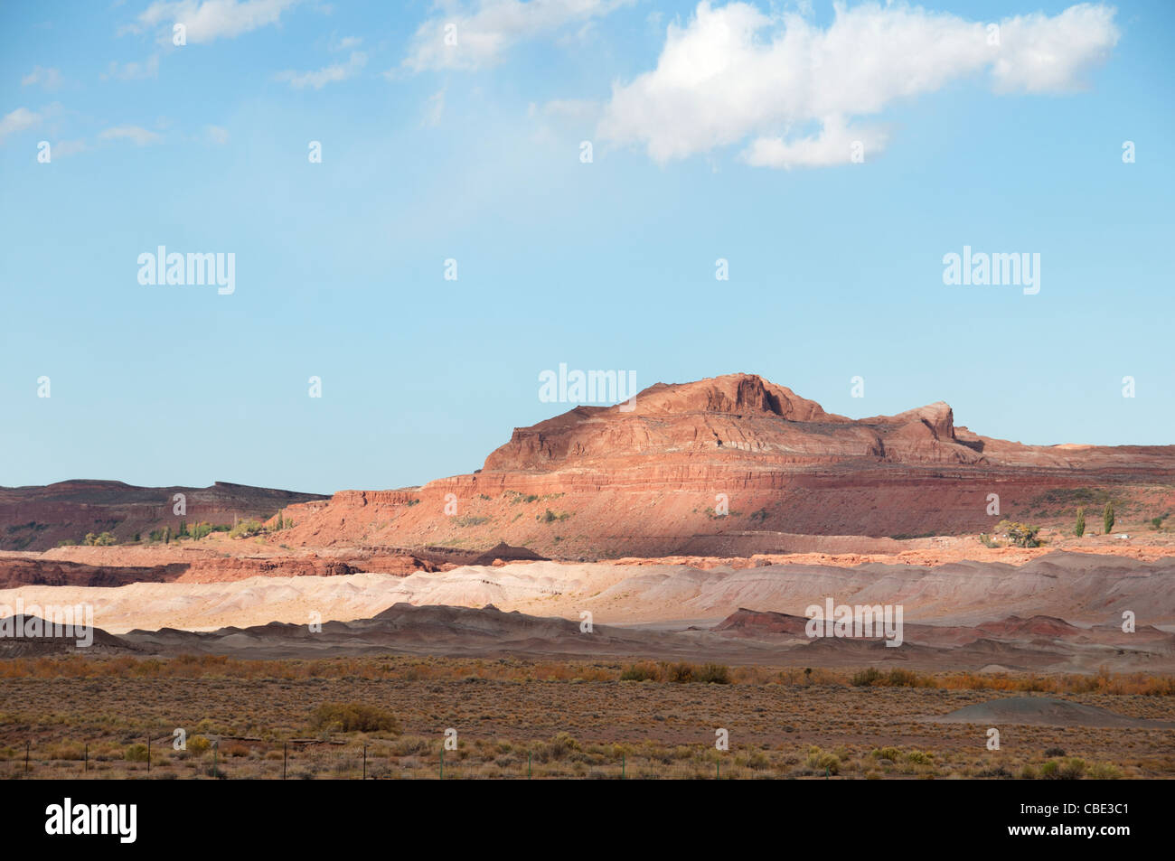 Berge-Mountain Utah Arizona Vereinigte Staaten Stockfoto