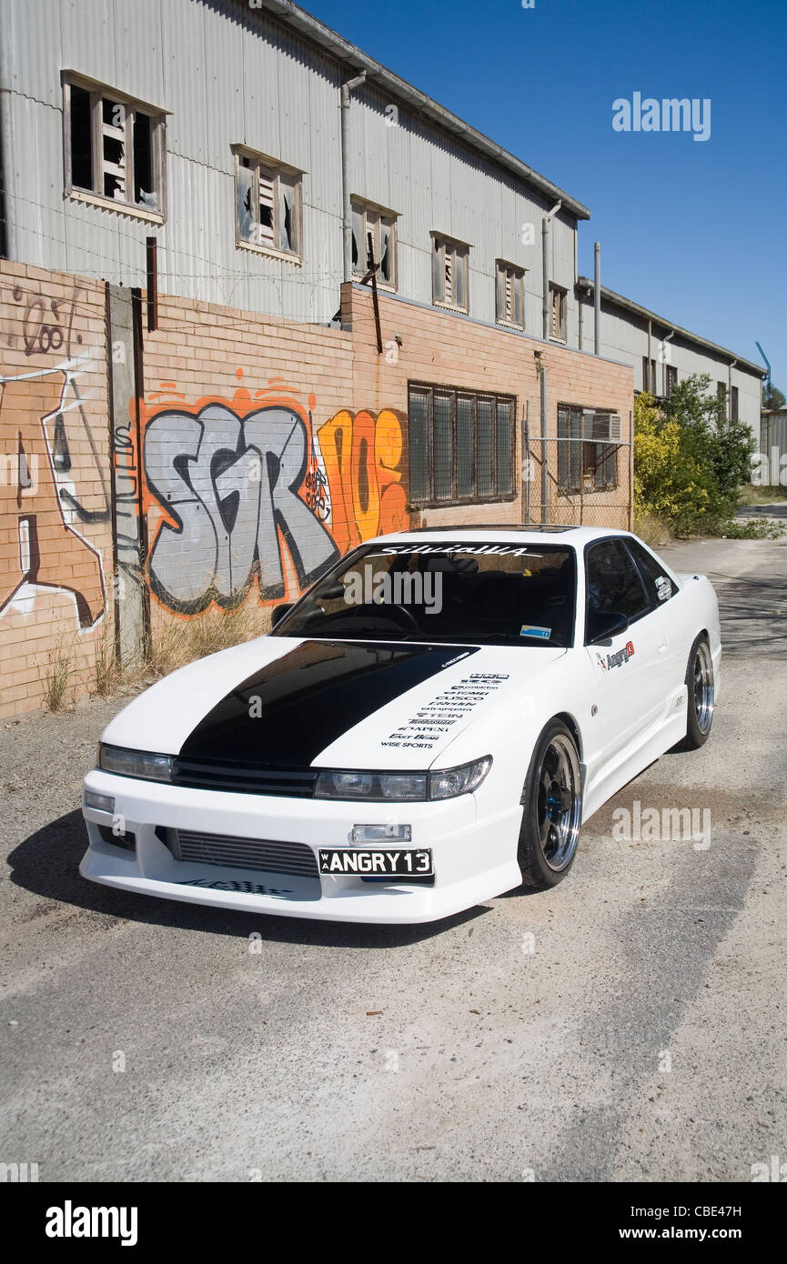 Modified Boy Racer Modified boy racer nissan car -Fotos und -Bildmaterial in hoher ...
