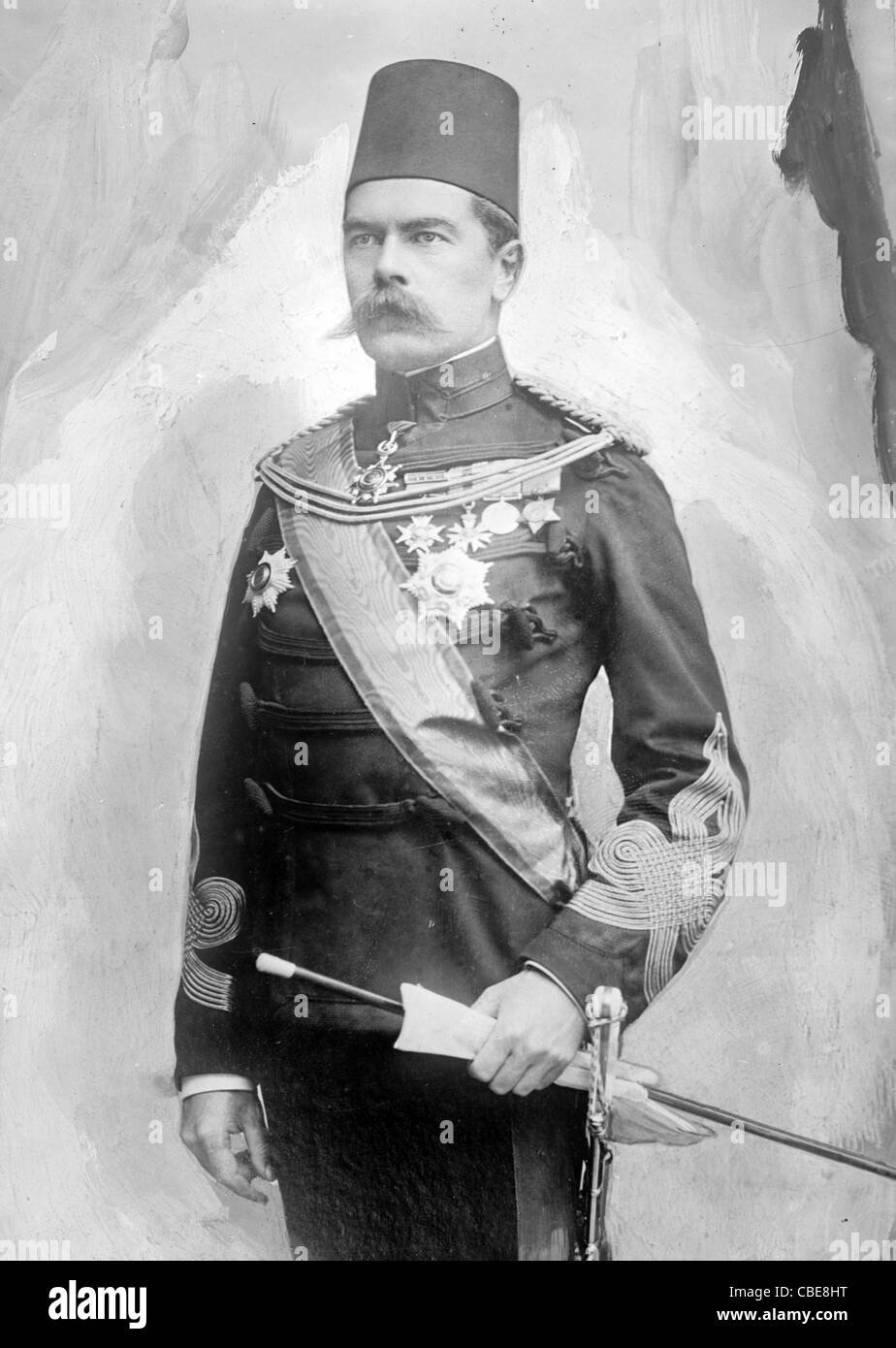 Lord Kitchener, Feldmarschall Horatio Herbert Kitchener, 1. Earl Kitchener Stockfoto