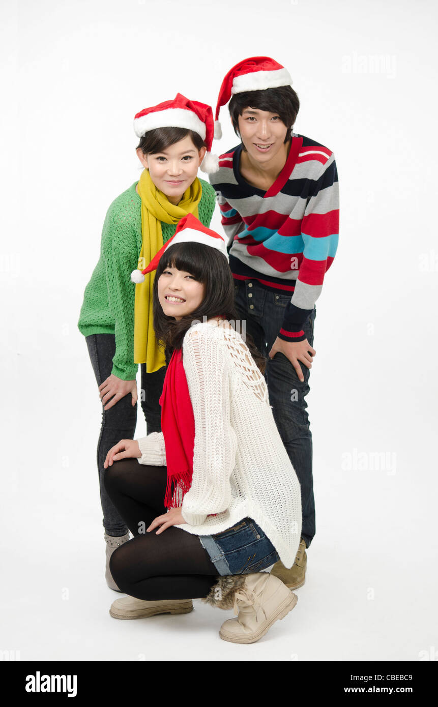 Weihnachten und Neujahr Stockfoto