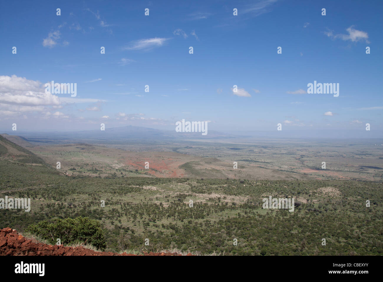 Das große Rift Valley in Kenia, Ost-Afrika, Afrika Stockfoto