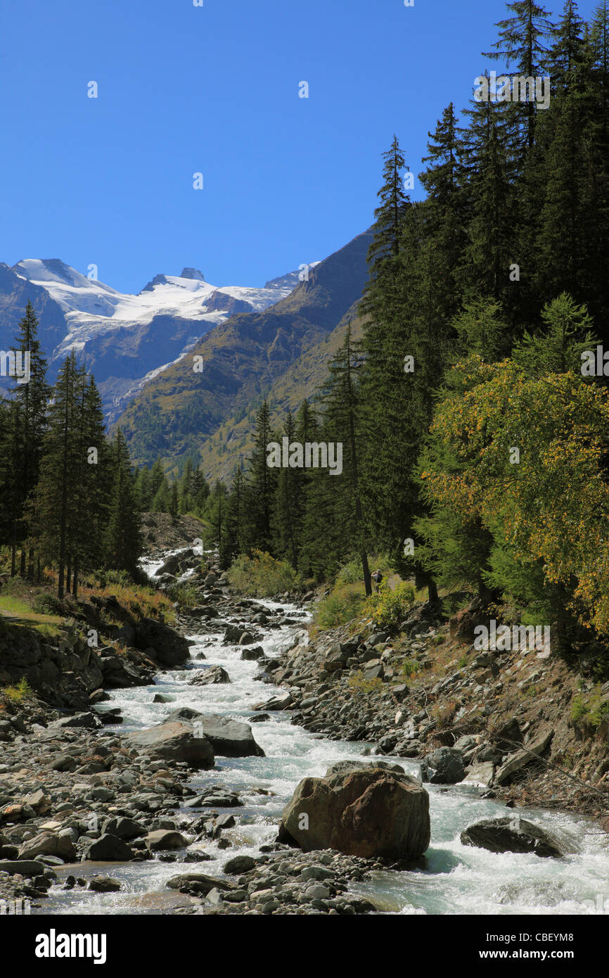 Italien, Alpen, Aostatal, Gran Paradiso, Stockfoto