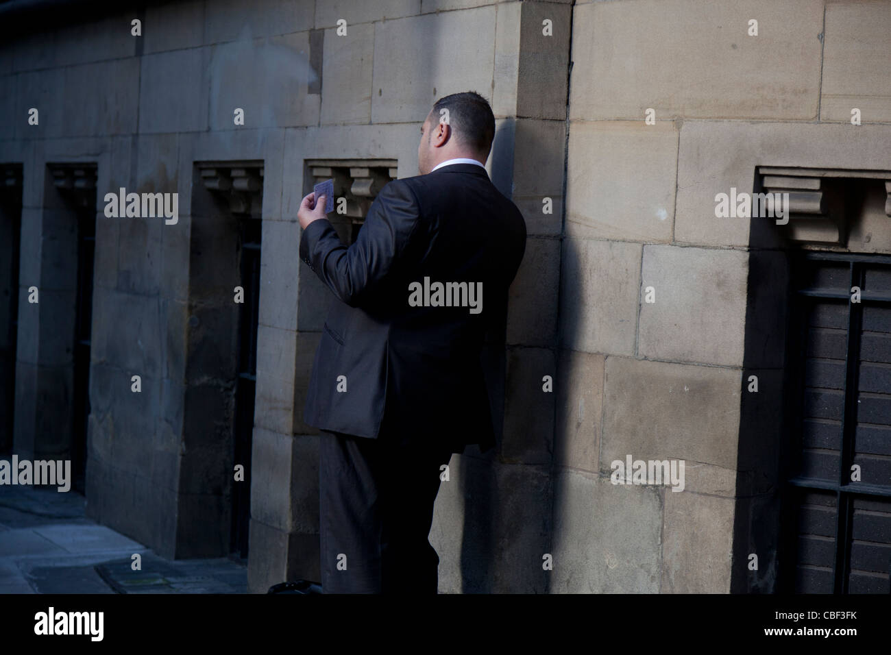 Anruf Stockfoto