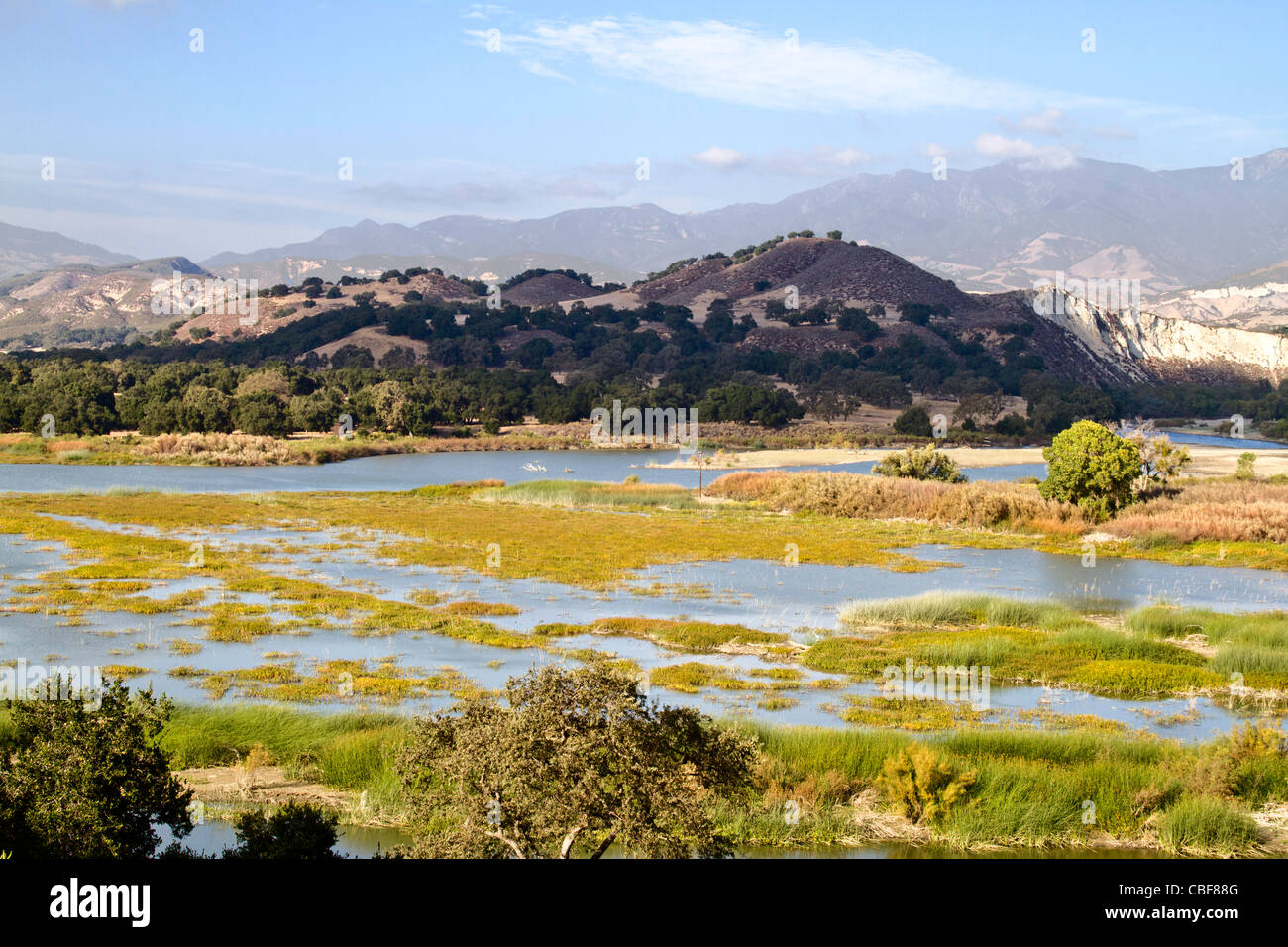 Cachuma Lake in der Nähe von "Santa Barbara", California Stockfoto