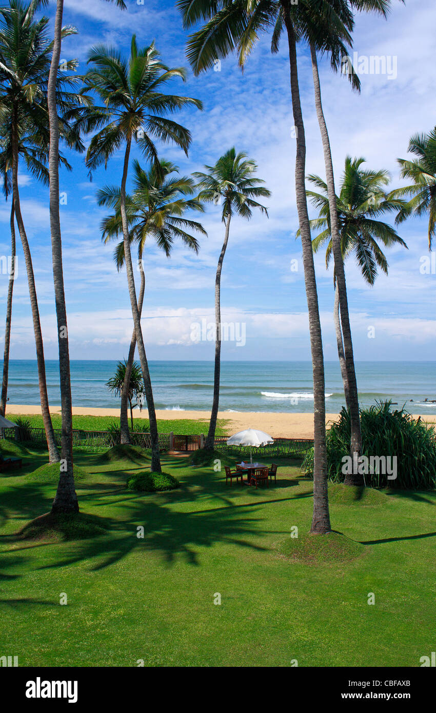 Indischen Ozean Wadduwa Sri Lanka Asien Stockfoto