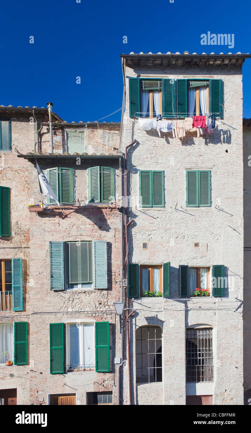Europa, Italien, Toskana, Siena, traditionelles Haus Stockfoto