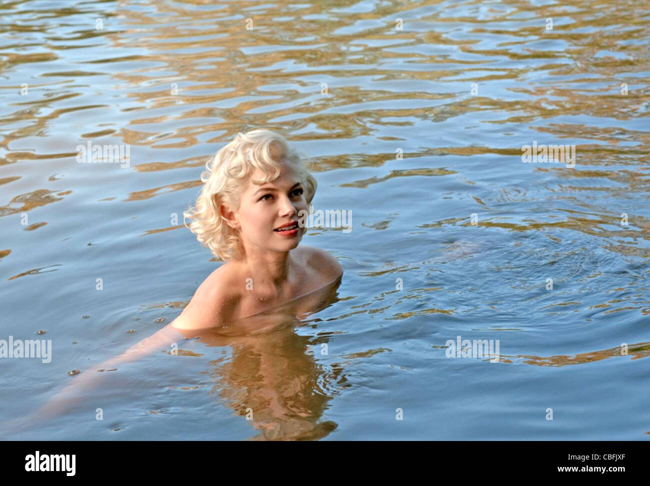 MEINE Woche mit MARILYN 2011 Weinstein Company-Film mit Michelle Williams als Marilyn Monroe Stockfoto