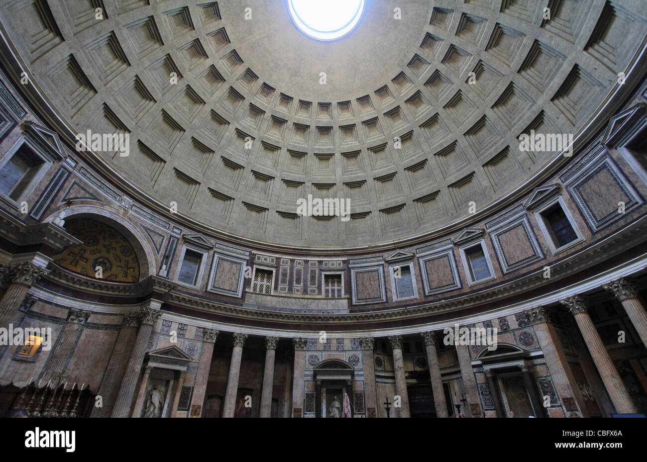 Italien, Latium, Rom, Pantheon, Stockfoto