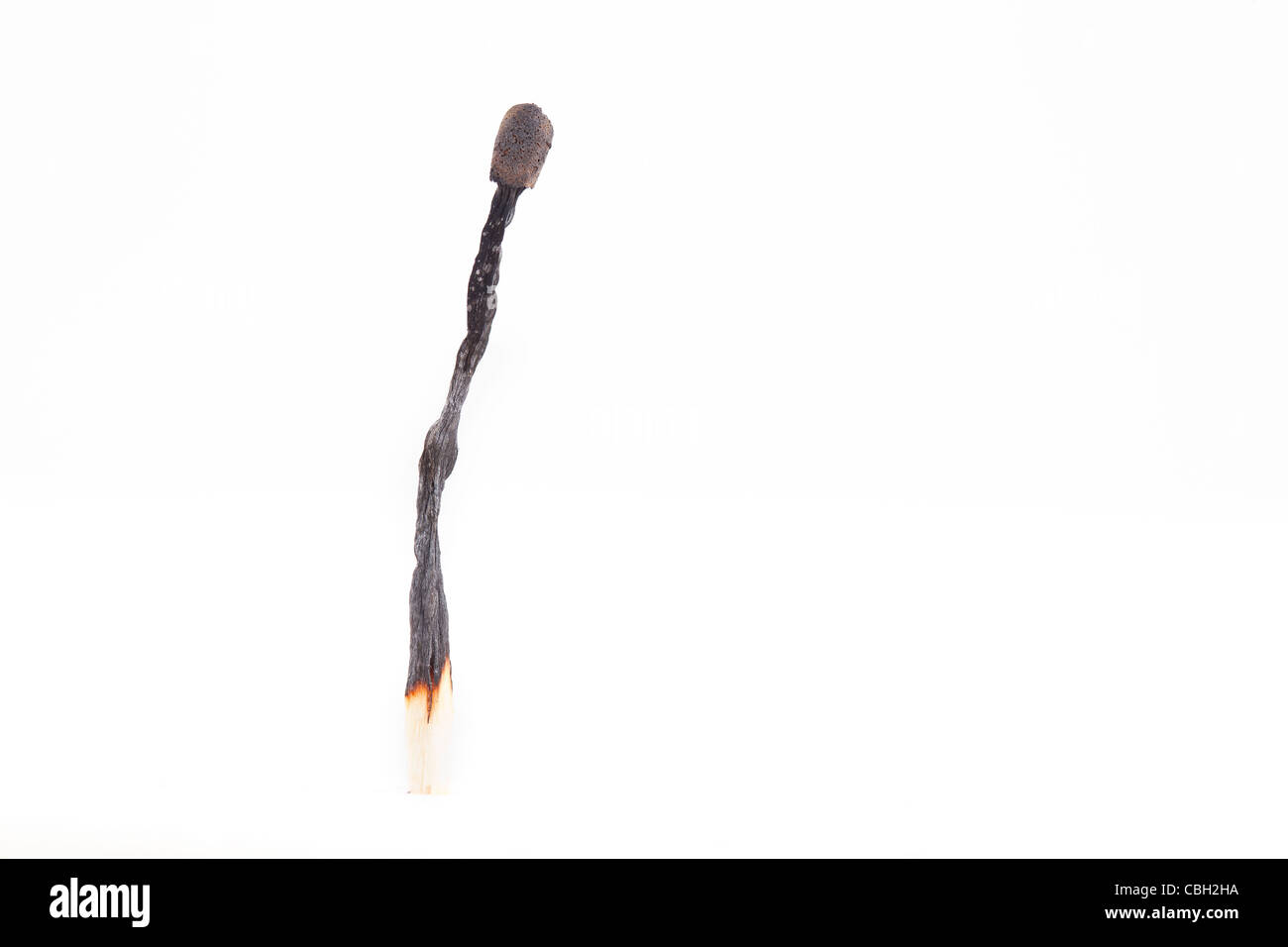 Burnout-Spiel auf einem weißen Hintergrund isoliert Stockfoto