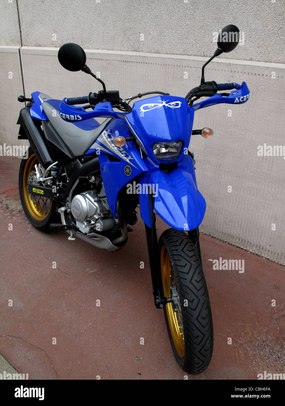 125 XTr Yamaha Motorrad made in Japan Stockfoto
