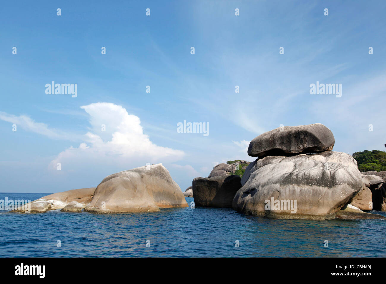 Similan Insel auf den Similan Inseln, Phang-Nga, in der Nähe von Phuket, Thailand Stockfoto