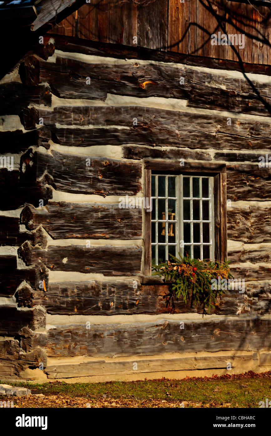 Alte Mode Weihnachtsdekoration Stockfoto