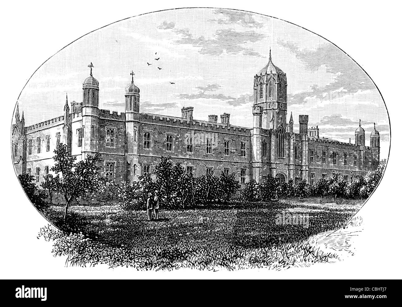 National University of Ireland Galway NUI Bildung Institution Ireland1845 Königin Lehre Studentin Uni erzogen Stockfoto