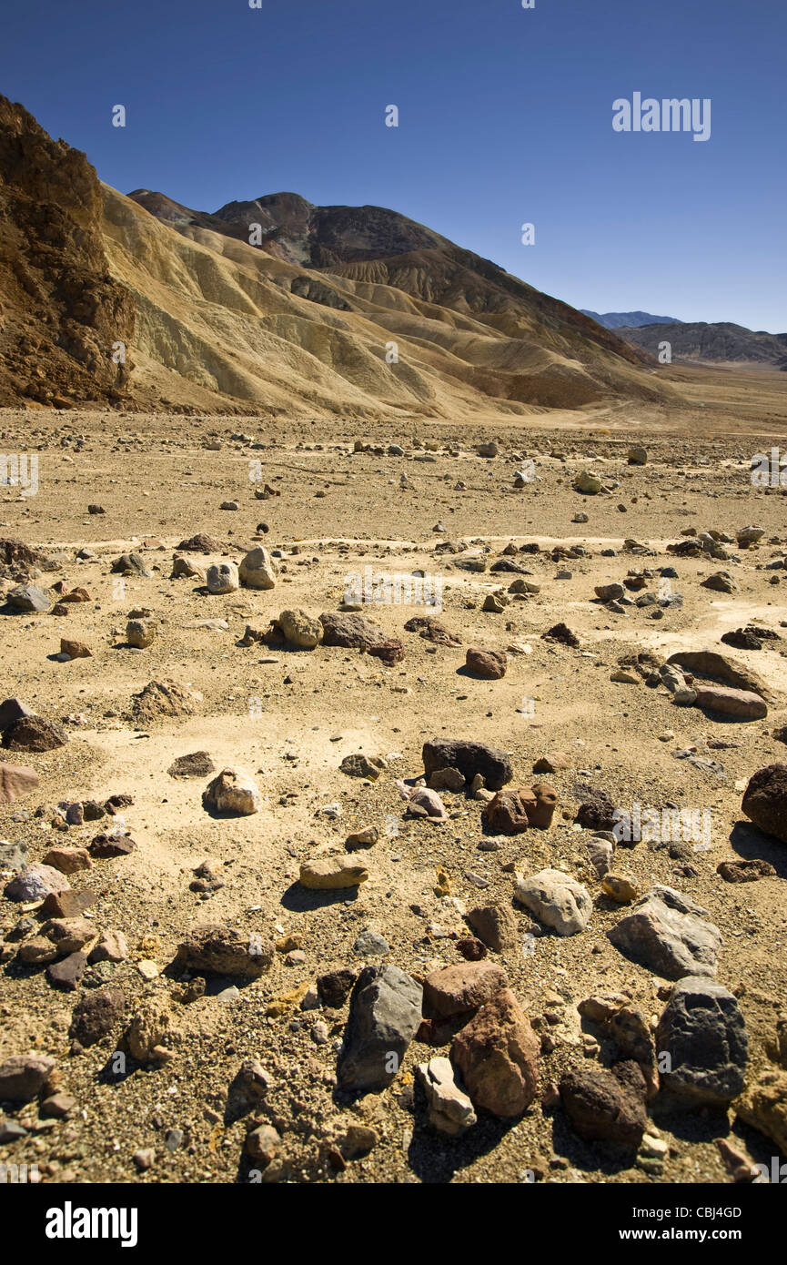 Felsen, Death Valley National Park, USA Stockfoto