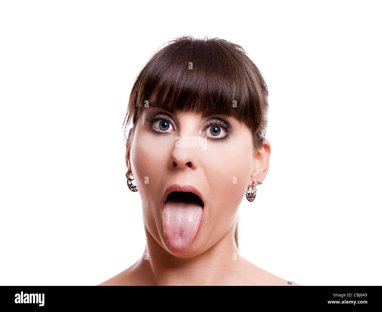 Steck die zunge raus Fotos und Bildmaterial in hoher Auflösung Alamy