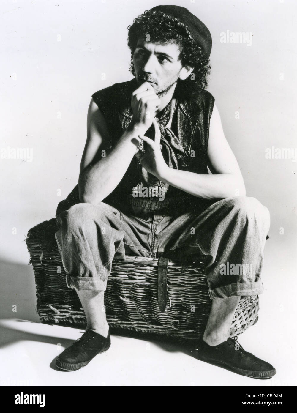 DEXY'S MIDNIGHT RUNNERS-Promo-Foto der UK-Gruppe-Frontmann Kevin Rowland etwa 1982 Stockfoto