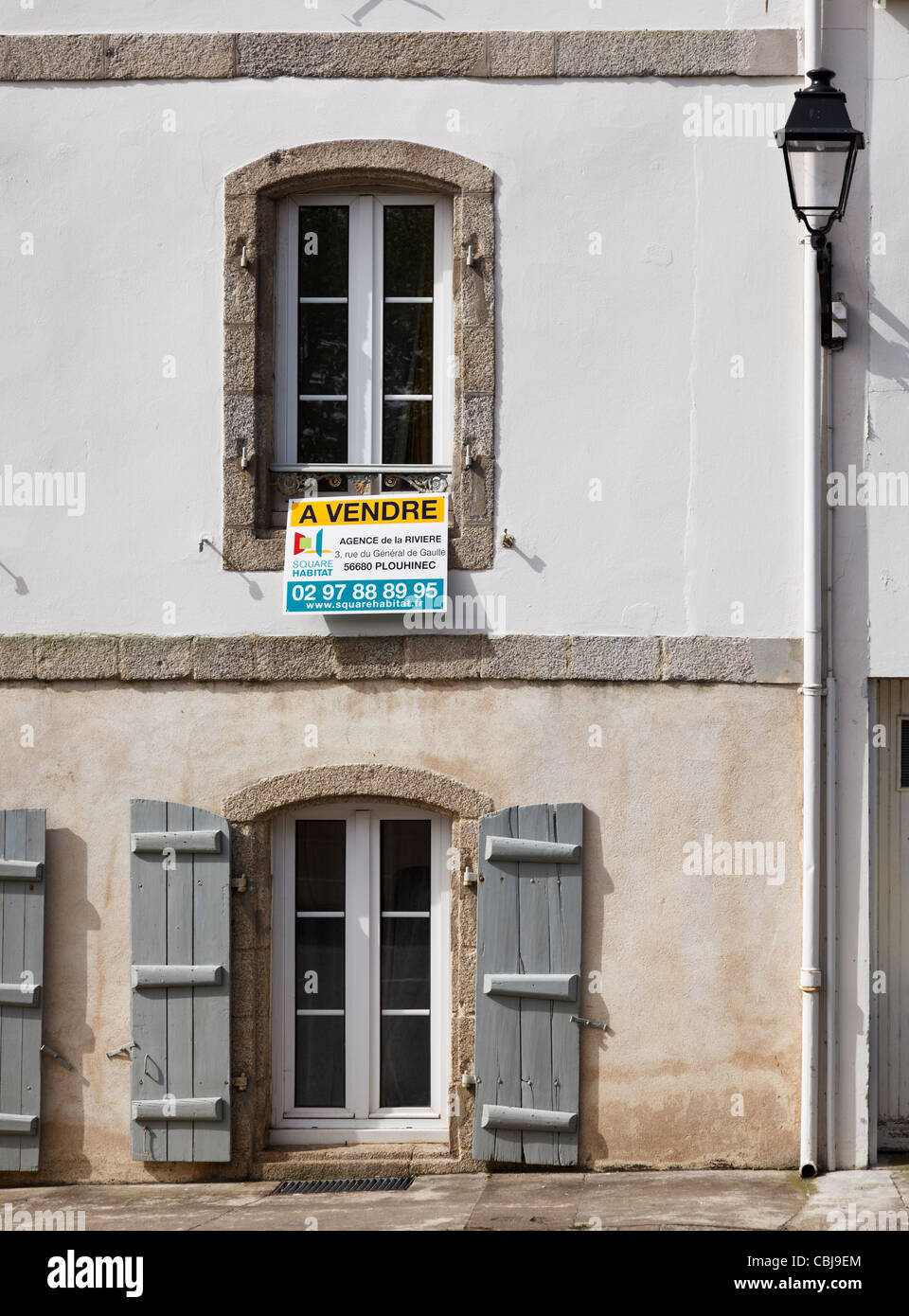 Haus zum Verkauf, Frankreich Stockfoto