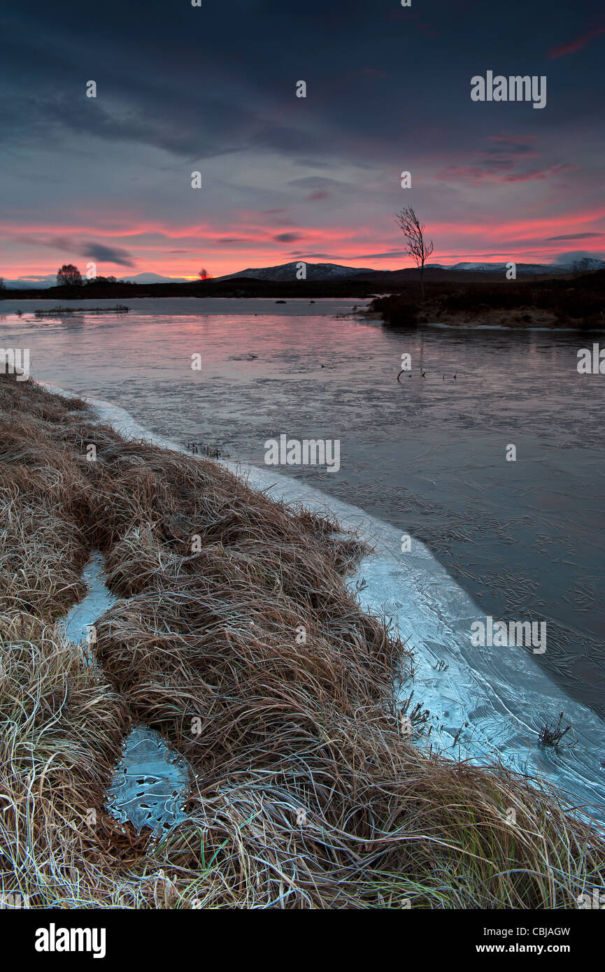 Loch Ba Rannoch Moor Schottland Stockfoto